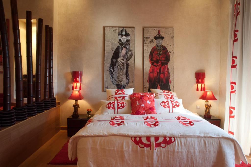 Tigmiza Boutique Hotel & Spa Ouled Jelal Szoba fotó A bedroom at the hotel