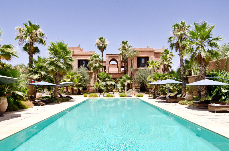 Tigmiza Boutique Hotel & Spa Ouled Jelal Kültér fotó The swimming pool at the hotel