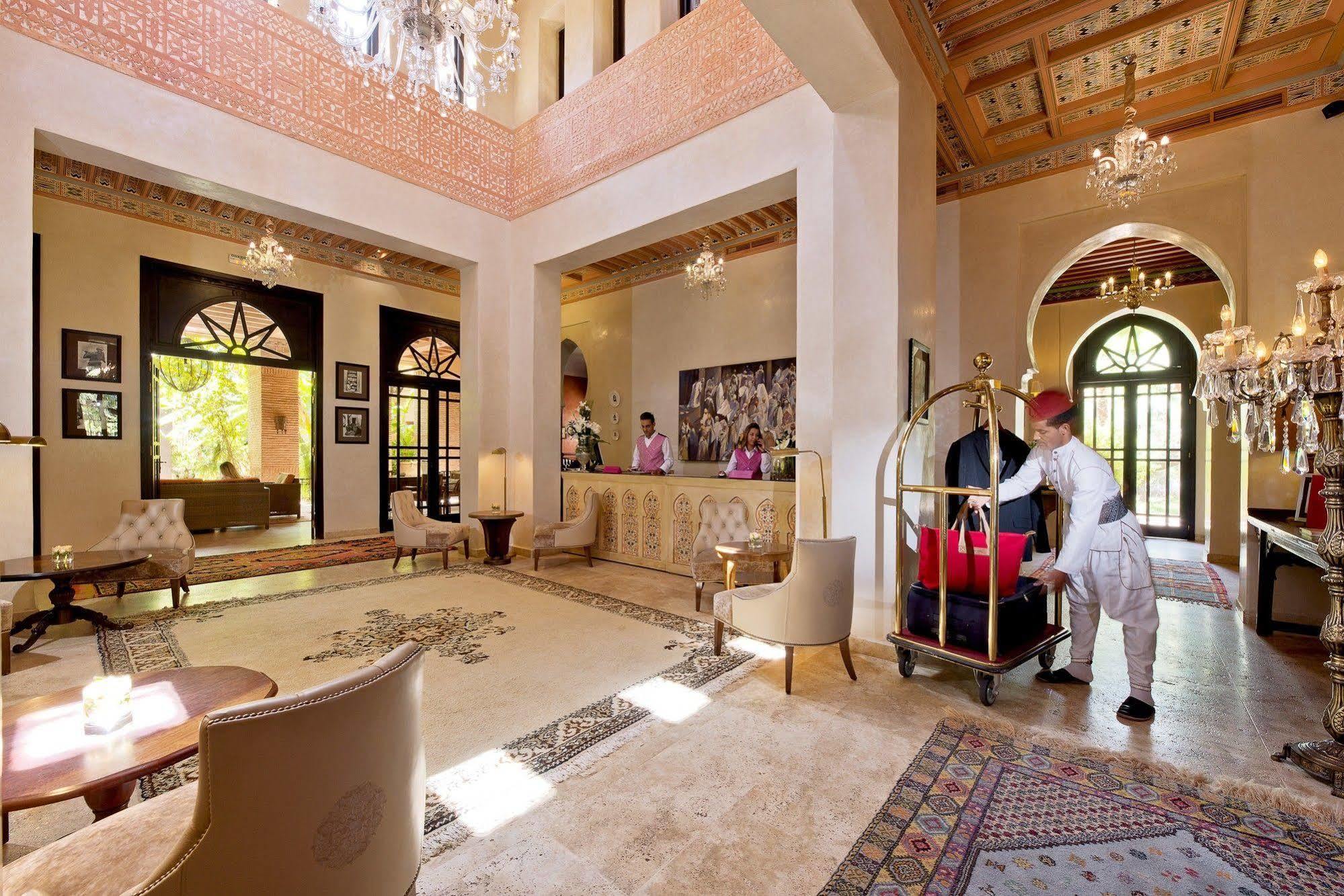 Tigmiza Boutique Hotel & Spa Ouled Jelal Kültér fotó The lobby of the hotel